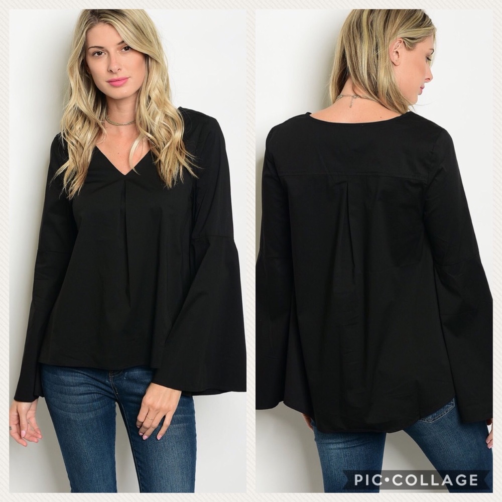 Bell Sleeve Top
